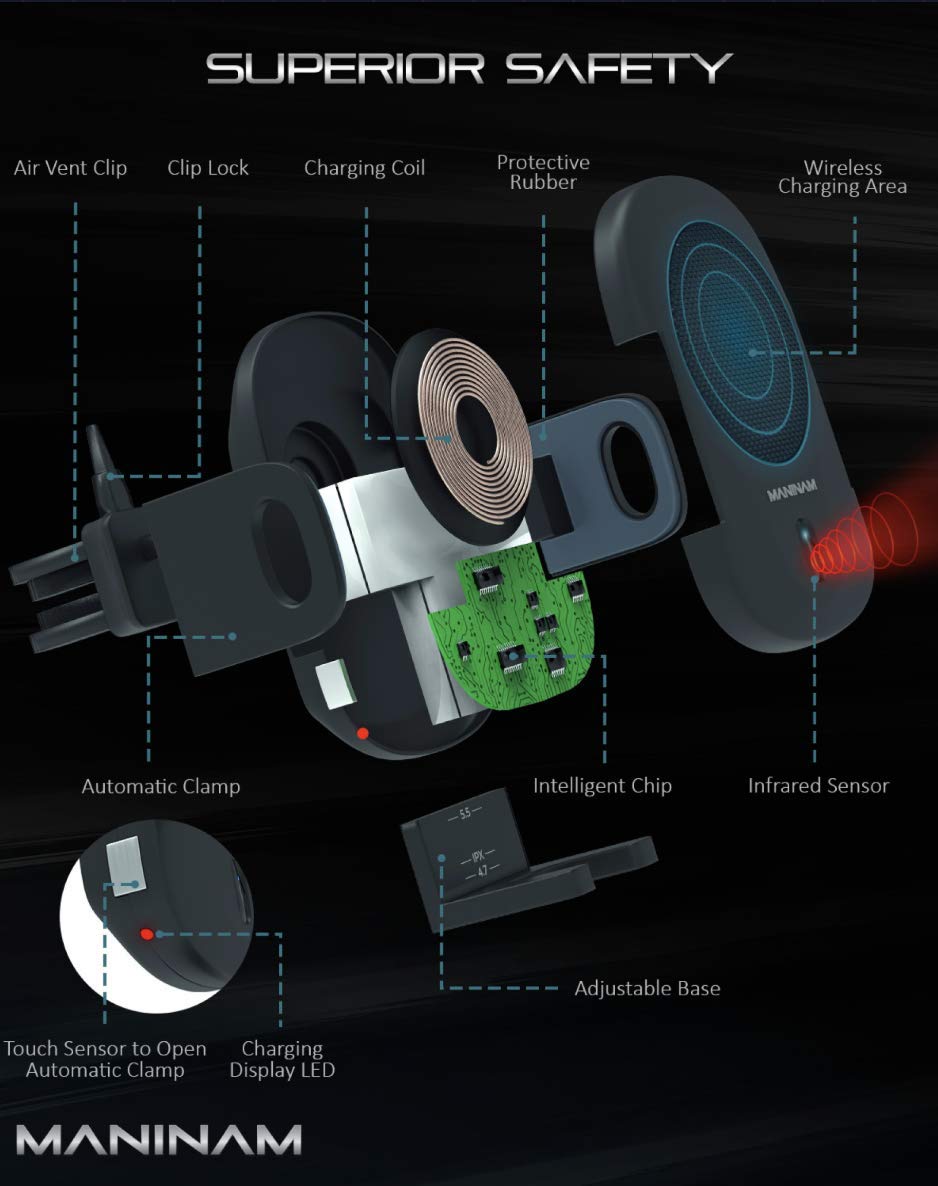 MANINAM Wireless Car Charger