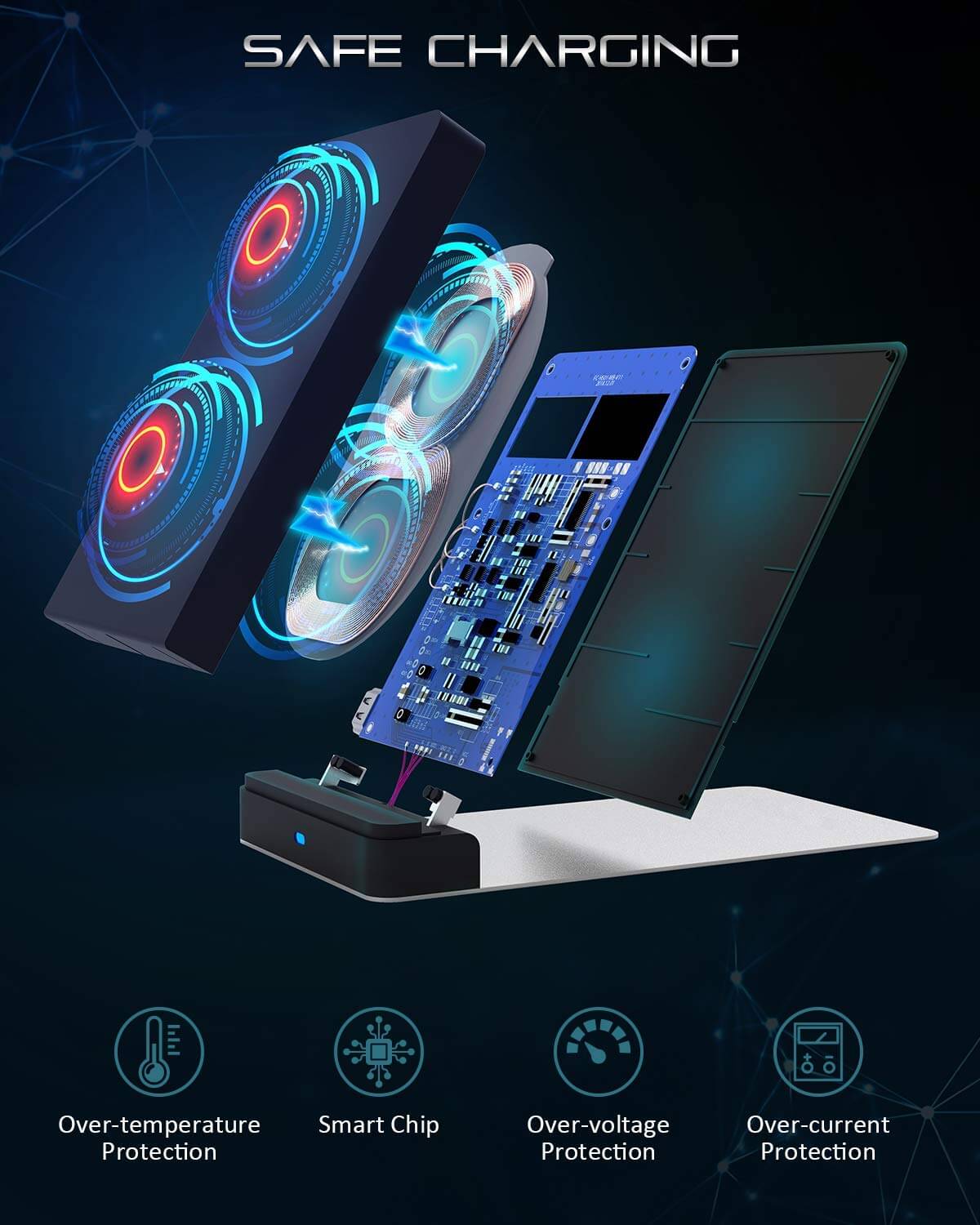 MANINAM Wireless Charging Stand